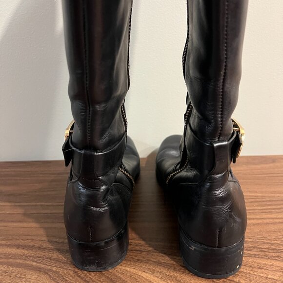 Michael Kors Leather Knee-High Boots (Size 5.5) - Picture 3 of 8